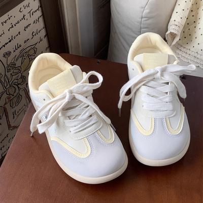 2025 новый кампус шик большая голова спортивные кеды женские универсальные кеды показывают маленькие и легкие ноги немецкие тренировочные белые кеды тренд