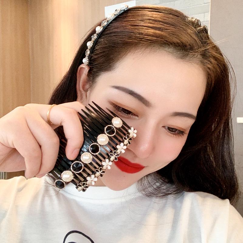 Набор расчесок для волос в корейском стиле: Интернет-знаменитости челка шпилька и нескользящий затылок заколка для волос головной убор