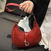 2025 Spring and Summer Niche High-end Underarm Bag Women's Bag Versatile Fashion Simple Shoulder Bag Foreign Crescent Bag