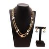 Zhuerrui Beautiful Luxury Gold Jewelry Sets Favors Bead Sweater Chain Jewelry Set High-end Wedding Birthday Gifts HV2301325