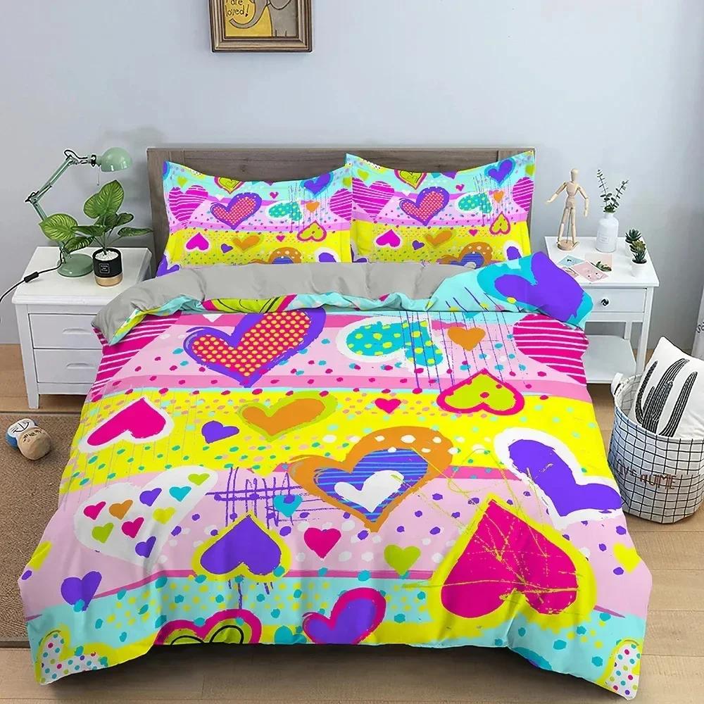 Cartoon Animal Duvet Cover Luxury Soft Bedding Set For Children Bedroom Quilt Comforter Cover King Twin Home Decor