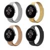 Металлический ремешок для Google Pixel Watch 4 3 2 watch2 Нержавеющая сталь Магнитный браслет correa для аксессуаров Pixel Watch Band