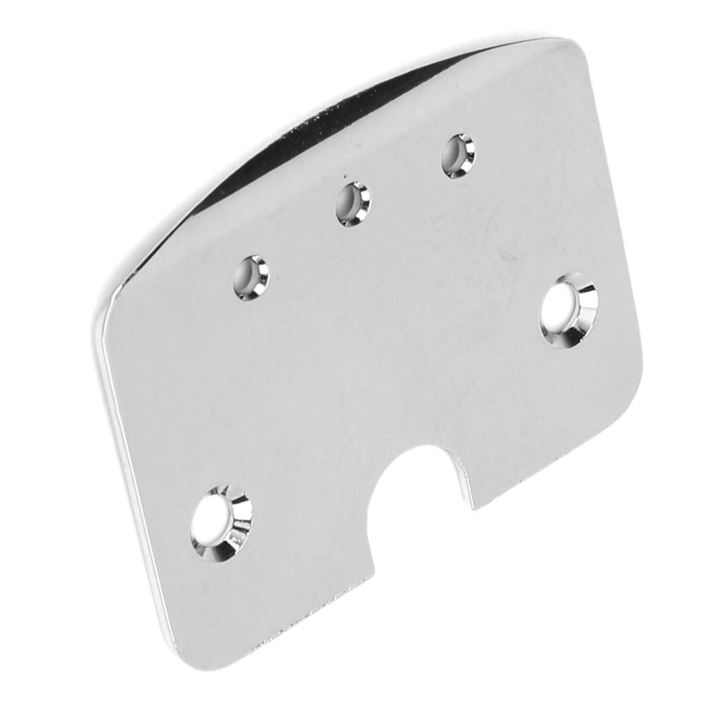 Металлическая накладка на гриф гитары, замена для 3-струнной сигарной коробки, аксессуары для музыкального инструмента