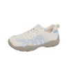 Mesh Breathable Color Matching Women's Shoes Summer New Student Fashion Sports Shoes Versatile Lace-up Casual Shoes Women