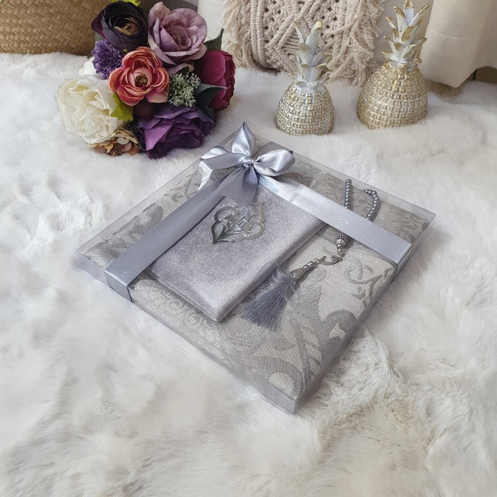 Специальная ткань Surah Yaseen Молитвенный коврик Tasbeeh Исламский подарочный набор | Подарочная коробка Yaseen | Исламские свадебные подарки | Исламские подарки для дома | Подарок маме