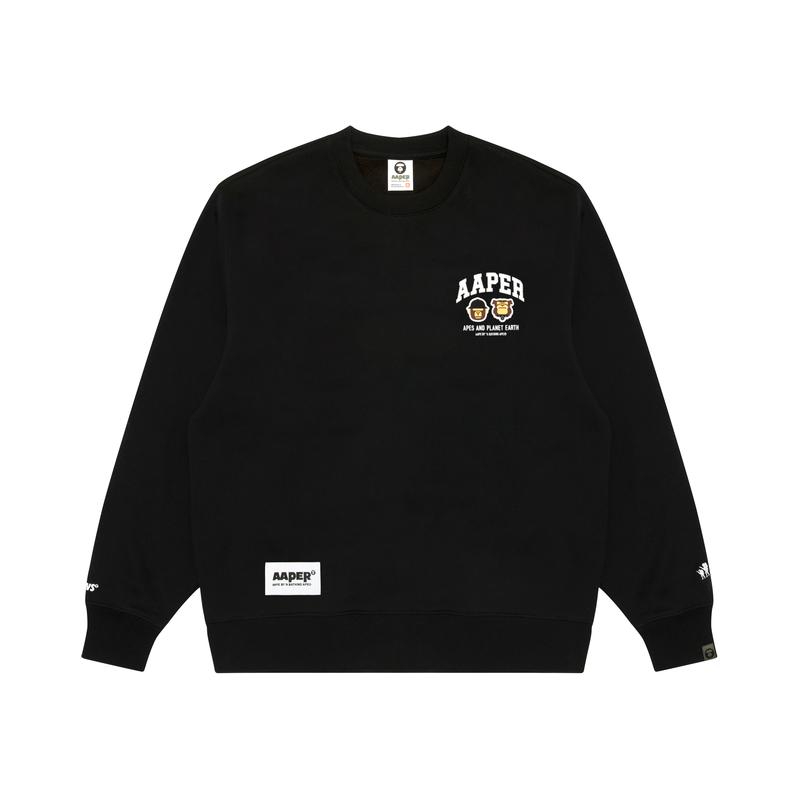Aape graphic-print crew-neck sweatshirt AAPSWMC366XXP