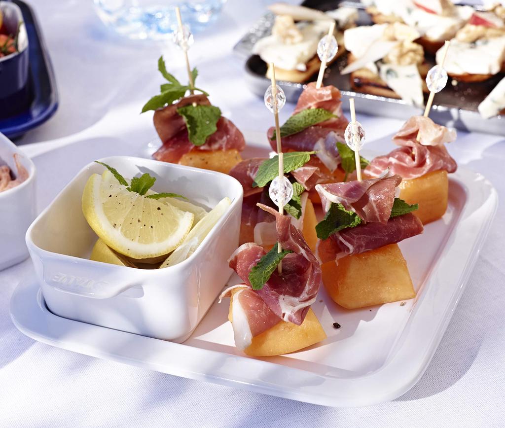 STAUB Набор керамических маленьких тарелок Набор для закусок в японском стиле "Закуска Белый" [Авторизованный продукт] 18,7 18,7 см 40511-586