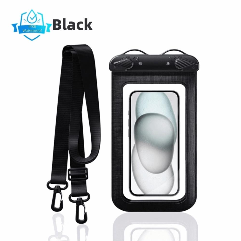 with Hang Rope Waterproof Phone Case 7.5 Inch Phone Waterproof Pouch Touch Screen Case Swimming