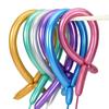 100 шт., длинные воздушные шары «сделай сам», радужные скручивающие воздушные шары для моделирования животных, рождественские утолщенные латексные шары разных цветов