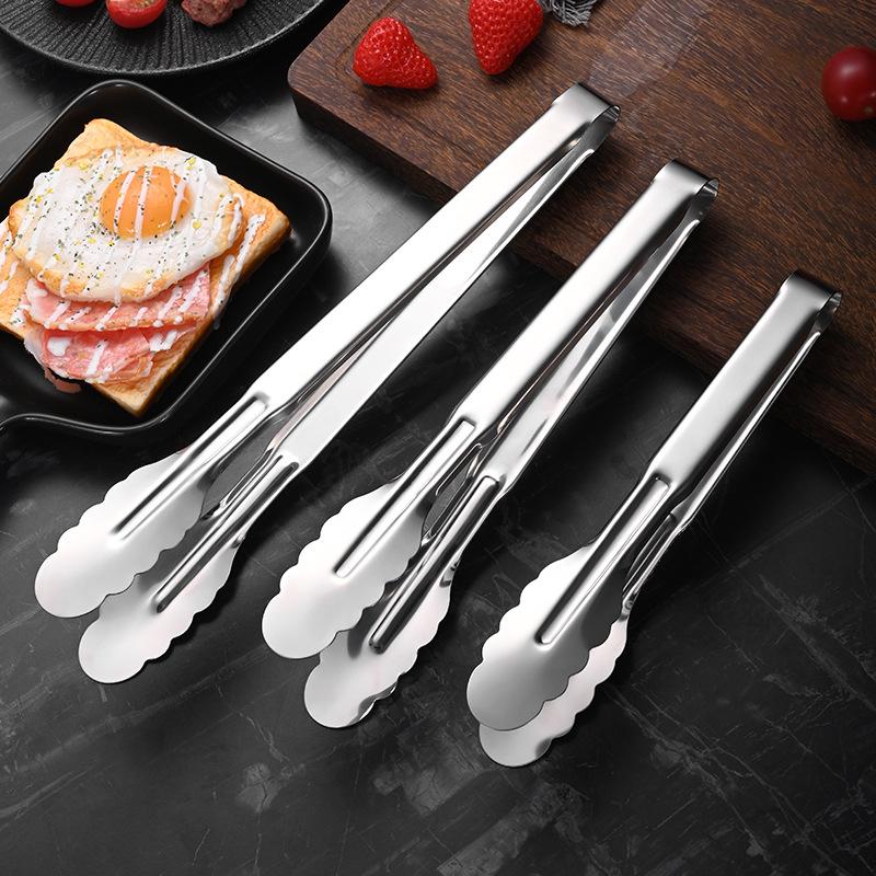 Немагнитный зажим для хлеба и барбекю из нержавеющей стали для использования дома или в ресторане