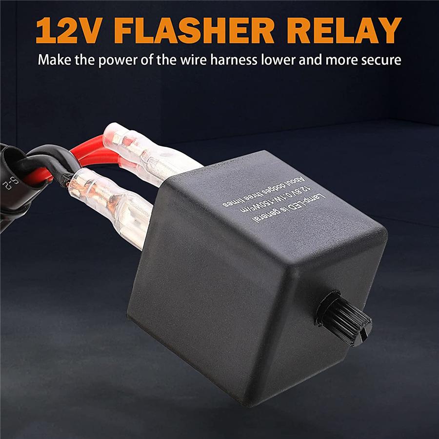 ATV / Utv Certified Turn Signal Switch Kit for Public Roads, Compatible with Polaris Rzr Ranger Can-am