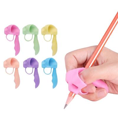 6 шт. ручки-карандаши для правшей-левшей, детей, коррекция осанки почерка