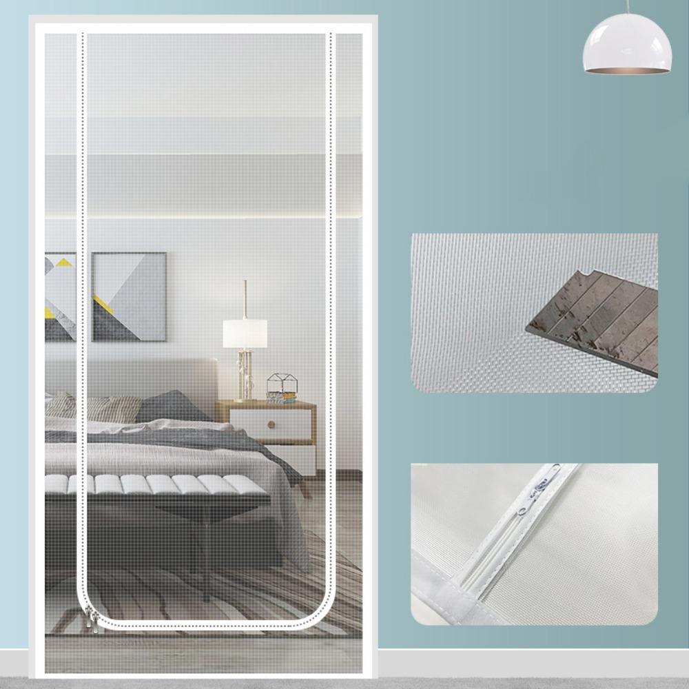 Сетка от комаров, дверные шторы, прочная дверца для питомца, сетчатая дверь, сетка против мух, балконные принадлежности