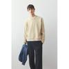 HM Regular Fit Washed sweatsHirt светло-бежевый