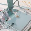 Женская Маленькая Сумка Прозрачная Желейная Конфетного Цвета Квадратная Сумка-Почтальон Модные Клатчи ПВХ Сумка на Плечо Сумка через Плечо Ручная Сумка
