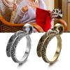 Adjustable Knitting Tools Ring Sewing Accessories Yarn Guides Knitting Loop Crochet Thimble Ring