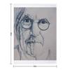 Billy Connolly - Watercolour Throw Blanket Blankets For Sofas Blankets For Baby Summer For Baby Blankets