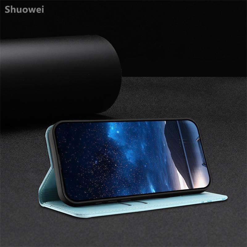 Flip Phone Case Vivo S10 T1 T2 T3 T3X U3 U3X U10 U20 Z5i Pro 4G 5G Leather Wallet Cover Casing