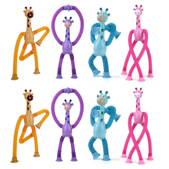 Светодиодная игрушка-трубка «Жираф» для снятия стресса (3 варианта)