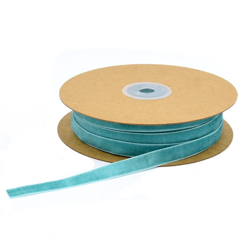 1 см неэластичный односторонний флокированный пояс, домашний текстиль одежда рукоделие бант материал бархатный пояс