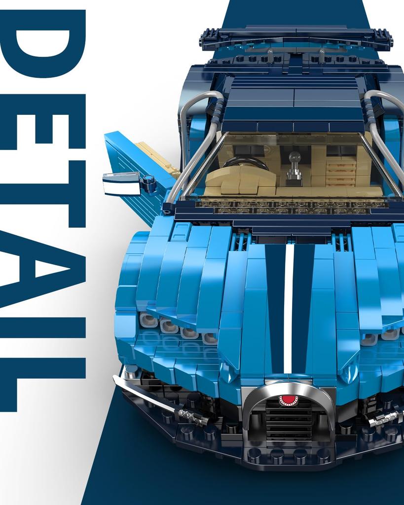 Mold King 10111 Moc спортивный автомобильный комплект. Комплект модуля зажима Racing Car Technology для взрослых коллекционных автомобилей (1222+ строительных блоков для мальчиков 8 лет