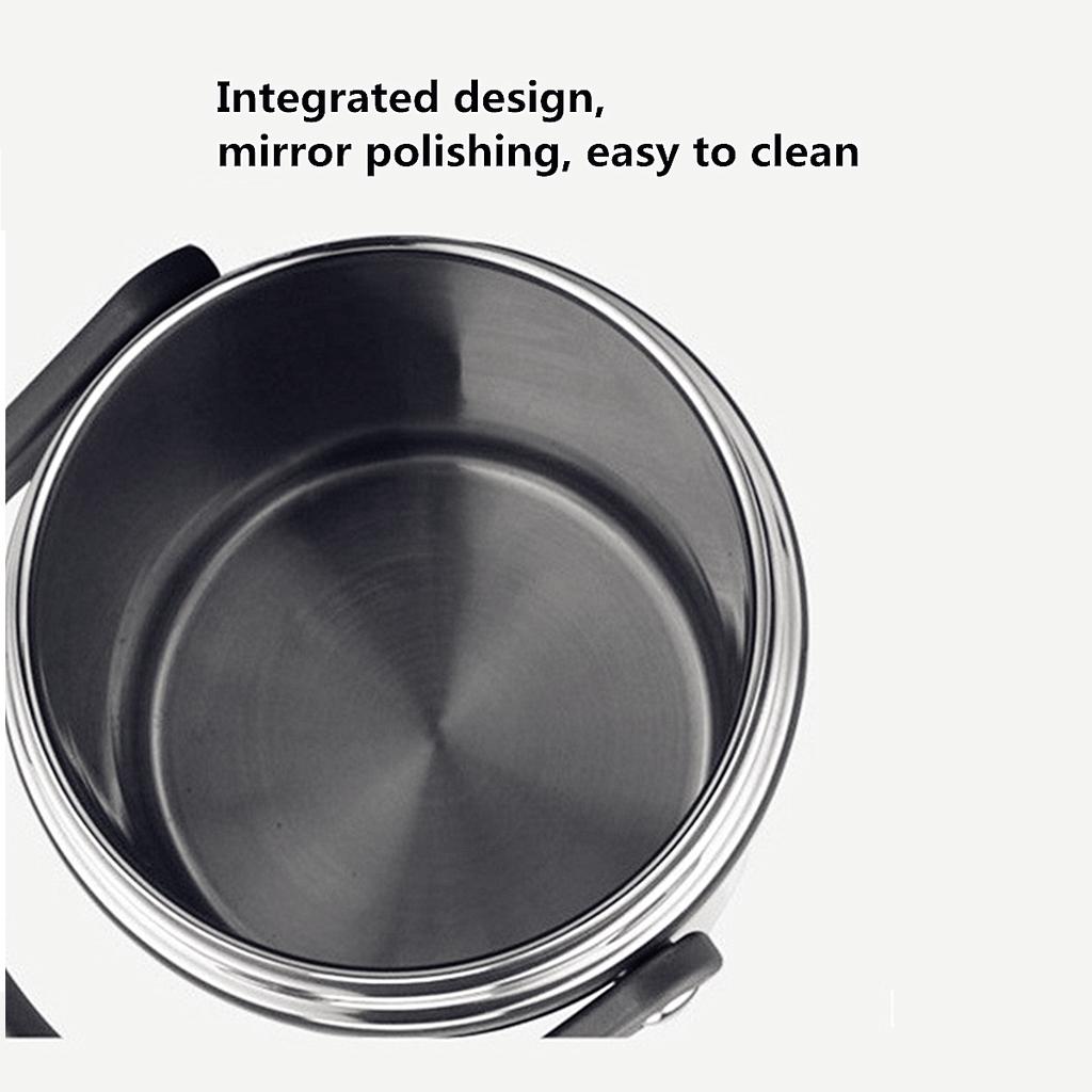 2-уровневый ланч-бокс из нержавеющей стали с вакуумной изоляцией, термос для хранения пищевых контейнеров