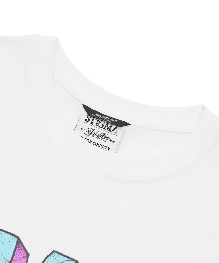 STIGMA Mad Oversized Short Sleeves T-Shirts White