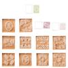 С Днем матери Love Rose Embossing Press Stamper Mom Birthday Fondant Cookie Cutter Biscuit Form DIY Bakery Tools