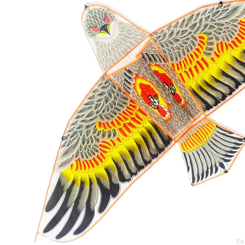 Eagle Kite Decoy Однолинейные игры Игрушечные животные Птица для пляжной поездки для мальчиков и девочек на открытом воздухе