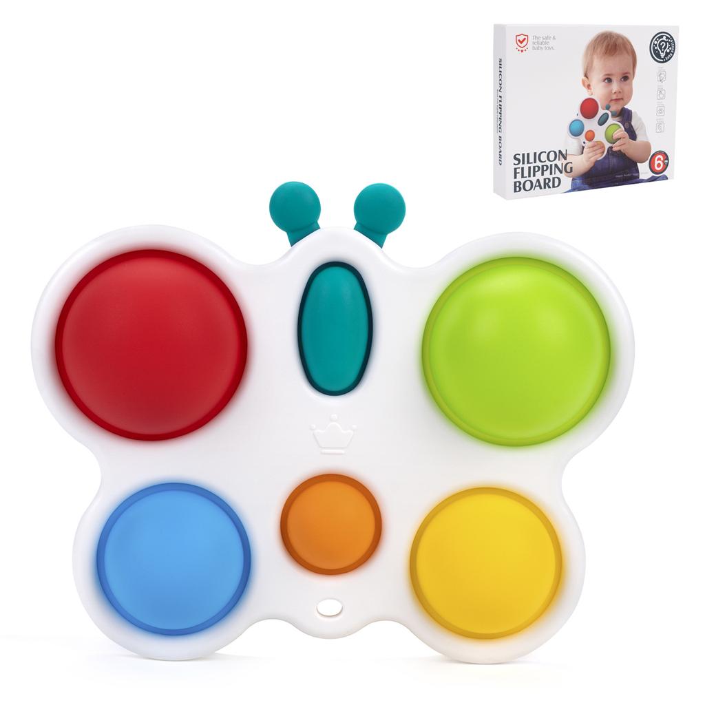 Пальчиковые игрушки для малышей Игрушки-антистресс Игрушки для младенцев Монтессори Разноцветные сенсорные игрушки Раннее развитие Интенсивное обучение Игрушки-фиджеты