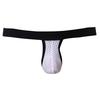 Western Cool Style Men Convex Breathable Low Rise Sexy Mesh U Underwear Jock Straps Briefs Thong