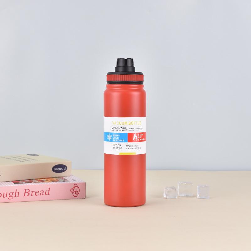 Вакуумная чашка из нержавеющей стали 304, большая емкость, спортивный чайник для разделения чая, уличный портативный портативный космический горшок