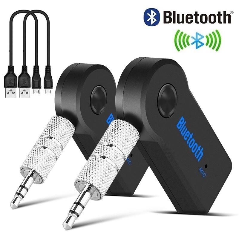 Портативный беспроводной приемник Автомобильный комплект Bluetooth Приемник динамиков Bluetooth Дополнительный приемник AUX Стереовыход Передатчик потоковой передачи музыки
