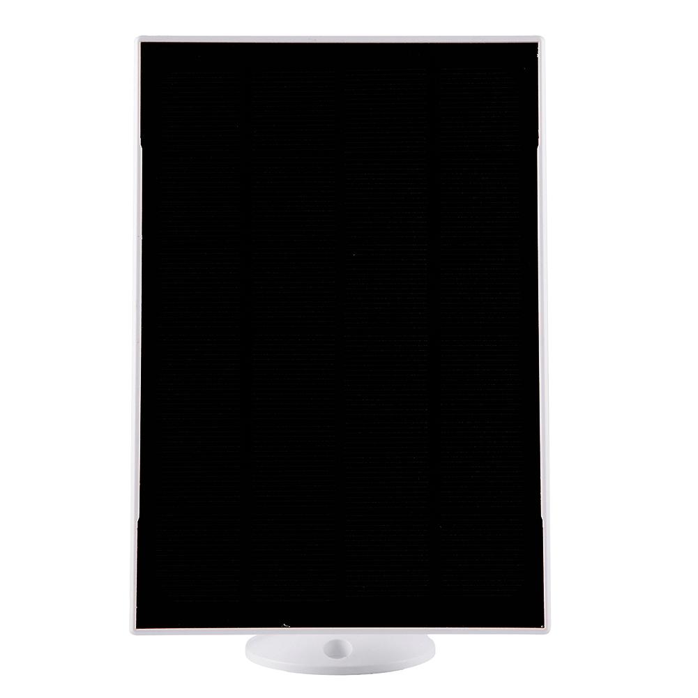 3W 6V Solar Charger 360° Adjustable Wall Mount Solar Cells Micro USB+Type-C Camera Solar Panel for Ring Eufy Blink Arlo Camera