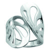 Silver Ring 'Muse' Silver (rhodium) - 27 Mm