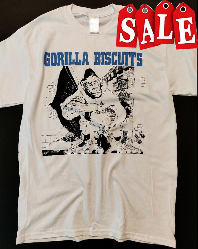 Gorilla Biscuits T-shirt Cotton Unisex Tee All Size Unisex T-Shirt