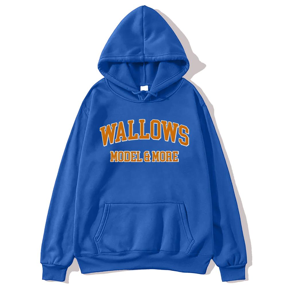Wallows Модель и другие толстовки Музыкальный альбом Свитшоты Унисекс Пуловер с длинным рукавом Уличная одежда Женская Мужская Свободная одежда