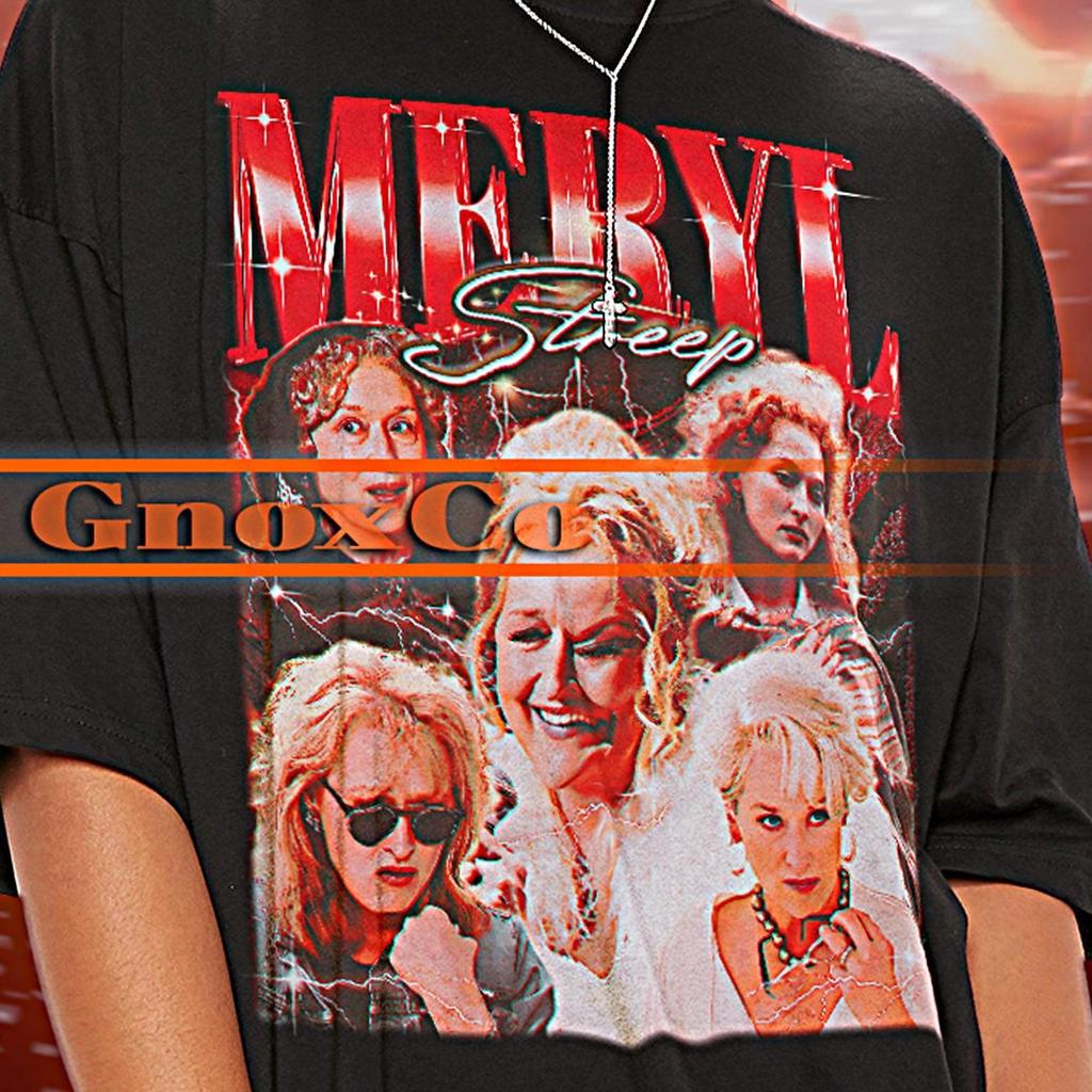 MERYL STREEP Retro Shirt, Meryl Streep Tshirt, Meryl Streep Vintage Tees, Meryl Streep Retro 90s Sweater, Meryl Streep Merch Gift Shirt #saf