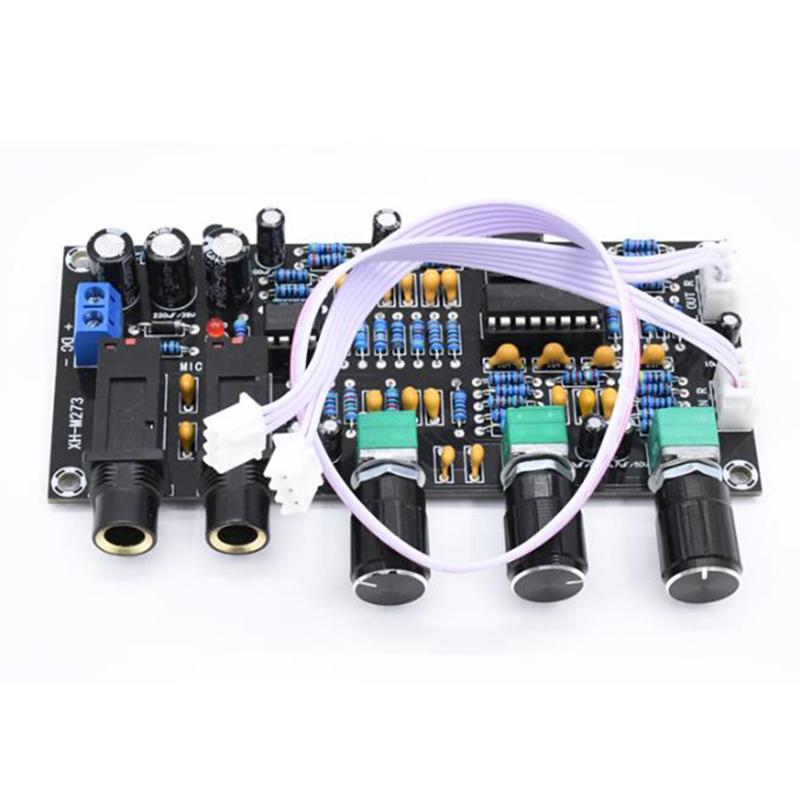 XH-M273 Плата реверберации караоке Микрофон Плата предварительного усилителя Усилитель пения Тоновая плата