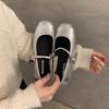Women's Mary Jane Shoes Square Closed Toe Low Heels Dressy Shoes Chunky Block Heel Dressy Shoes for Women Mary Janes Flats with Adjustable Ankle Strap