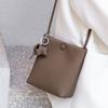 New Mini Mobile Phone Bag Bucket Bag Casual Versatile Leather Women's Bag One-shoulder Crossbody Bag Women