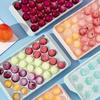 Новый круглый лоток для льда с крышкой Ice Ball Creative Homemade Ice Compartment Модель Ice Cube 33 Compartment Ice Ball Box Ice Cream
