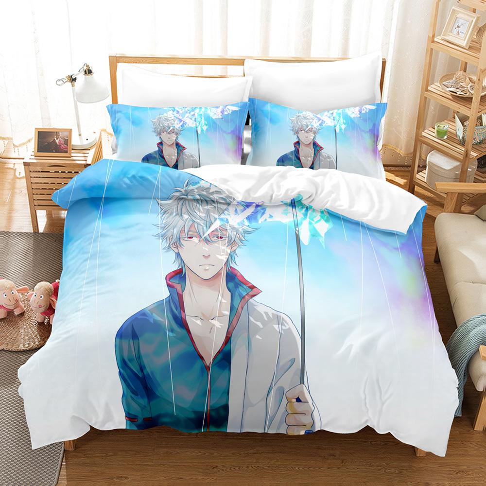 3D Anime Bedding Set For Adults And Children, Single,Twin, Full,Queen, King Size Bed Set,Duvet Cover,3D, Bedroom Bed Linens