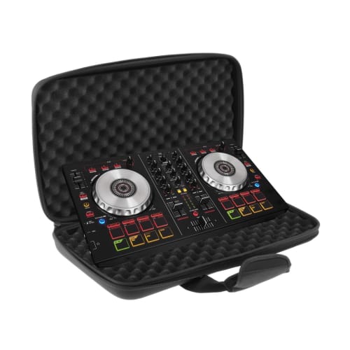 Vsenkes DJ Controller Case, Hard Case with Portable Handle, EVA Carrying Case with Sponge, Waterproof and Portable Storage Bag, 40cm X 25cm X 7cm
