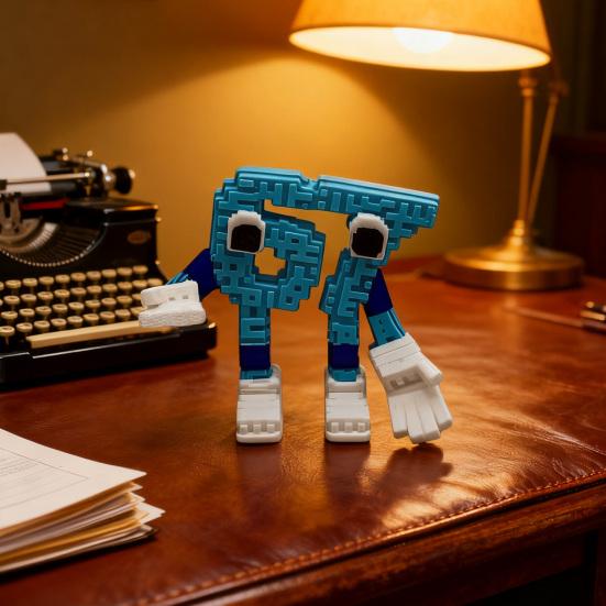 3D-печать 67 Фигурка Шесть Семь Коллекционная фигурка Мультяшный номер Украшение Орнамент для рабочего стола дома и офиса Подарок для фанатов