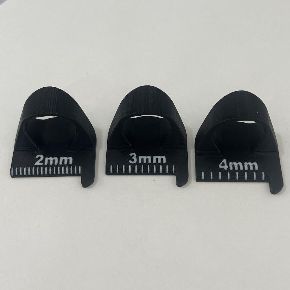 3PCS 3 Sizes Sewing Template Kit Quilting Non-Slip Sewing Needle Gauge Measuring Tool DIY Stitching Guide Tool