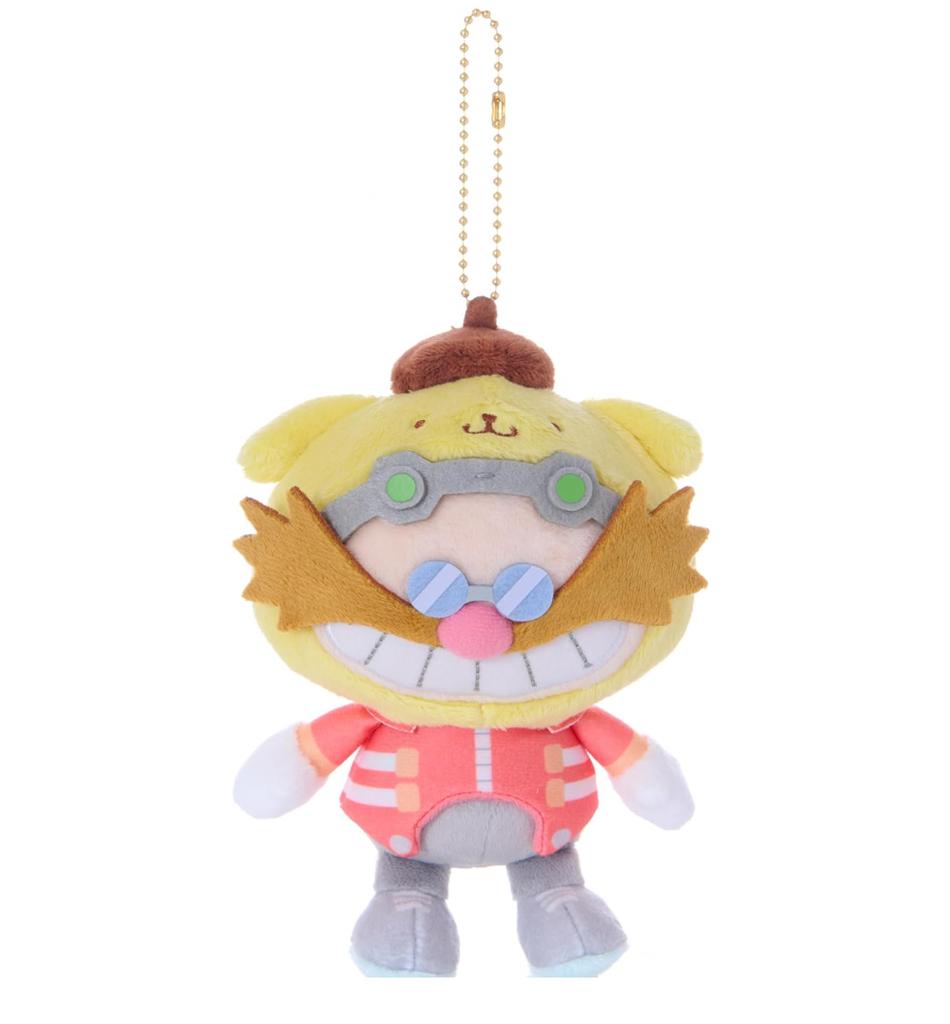 SONIC & FRIENDS × Персонажи Sanrio Маскот Набор из 6 штук SEGA JAPAN НОВЫЙ