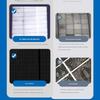Shingled Solar Plate for Security Camera Systems Stable 6W Output Monocrystalline Solar Plate Charging Equipment