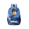 (Звездно-голубой) Школьный рюкзак ROBLOX, студенческий повседневный рюкзак