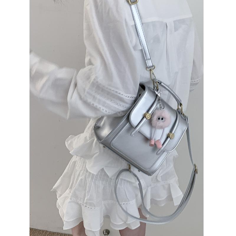 Backpack Bag Women's New Trendy College Style Backpack Versatile Multi-functional Shoulder Handbag Travel Bag